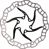 Hamulce rowerowe - DARTMOOR Tarcze hamulcowe Nano 160 mm czarna ze śrubami 5906720833209 - miniaturka - grafika 1