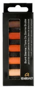 Kredki, ołówki, pastele i pisaki - Talens Rembrandt Soft Pastels Burnt Sienna Set 31820528 - miniaturka - grafika 1