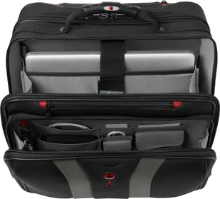 Wenger Torba na laptopa do 17" na kółkach Granada czarna 600659 - Walizki - miniaturka - grafika 2