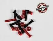 Deski snowboardowe - INDEPENDENT śrubki montażowe INDEPENDENT 1inch PHILLIPS HARDWARE Black/Red - miniaturka - grafika 1