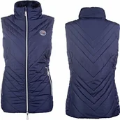 Kamizelki jeździeckie - HKM Emperor kamizelka jeździecka, ciemnoniebieska XXL - miniaturka - grafika 1