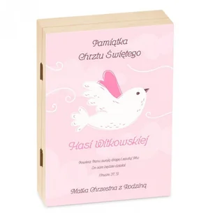 Murrano Zestaw Sztućców Dla Dzieci W Drewnianym Etui Nadruk Pamiątka Chrztu SZT-ANIMALS_DRW-UV-044 - Sztućce dla dzieci - miniaturka - grafika 3