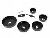 Otwornice - Geko Zestaw Otwornic Otwornice Do Drewna 64-127mm 8 el. - miniaturka - grafika 1