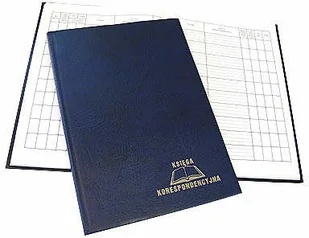 WARTA Książka korespondencyjna A4/192 granatowa Warta - Druki akcydensowe - miniaturka - grafika 2