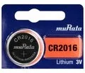 Baterie i akcesoria - Murata bateria litowa mini Murata CR2016 CR2016 - miniaturka - grafika 1