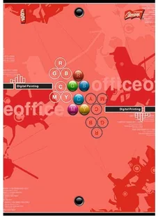 St. Majewski Zeszyt na spirali A5/80K kratka MIX 10szt) - Zeszyty szkolne - miniaturka - grafika 2