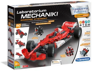 Clementoni Laboratorium Mechaniki Formuła 1 50520 - Zabawki konstrukcyjne Clementoni Laboratorium Mechaniki Formuła 1 50520 - Zabawki konstrukcyjne - miniaturka - grafika 2