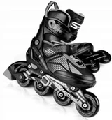 Rolki - Spokey Rolki regulowane łyżworolki Speed Pro 100KG - miniaturka - grafika 1