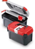Skrzynki i torby narzędziowe - Kistenberg Skrzynia narzędziowa Kistenberg Smart KSMS40 : Kolorystyka - Szary KSMS40-4C - miniaturka - grafika 1