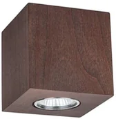 Lampy sufitowe - Spotlight Spot LAMPA sufitowa WOODDREAM 2576176 ekologiczna OPRAWA drewniana kostka cube downlight orzech 2576176 - miniaturka - grafika 1