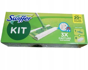 Swiffer mop do czyszczenia + 8 wkładów - Miotły, szufle, mopy - miniaturka - grafika 3