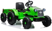 Pojazdy elektryczne dla dzieci - LEAN CARS Traktor na Akumulator z Przyczepą CH9959 Zielony 5329 - miniaturka - grafika 1