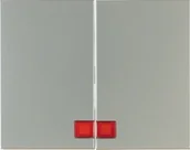 Gniazdka elektryczne - Berker K5 stal szlachetna klawisz świecznikowy podświetlany B_14377004 - miniaturka - grafika 1