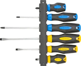 Topex Wkrętaki, zestaw 6 szt. 39D886 - Klucze i nasadki - miniaturka - grafika 2