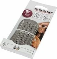 Fackelmann 45430 tarka muszkatołowy "Basic", ze stali nierdzewnej, srebrny/przezroczysty, 9,2 x 5,4 x 2 cm 45430 - Siekacze tarki i szatkownice - miniaturka - grafika 2