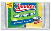 Ściereczki, gąbki, czyściki - Spontex spontex gąbka do czyszczenia, bez smug, każdy po 2 sztuki, 3 opakowań 30962050 - miniaturka - grafika 1