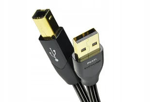 Audioquest AudioQuest Pearl 1,5 m USB 2.0 A-B USBPEA01.5 - Kable USB - miniaturka - grafika 2