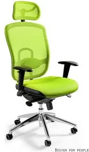 Fotel biurowy, krzesło biurowe Unique Fotel biurowy Vip zielony W-80-9 W-80-9 - Fotele i krzesła biurowe - miniaturka - grafika 2