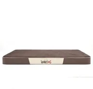 Legowiska dla psów - Hobbydog Legowisko dla psa 100x67x8 cm Brązowy LMPRSRB1 - miniaturka - grafika 1