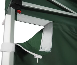 Expodom Namiot ekspresowy 3x4,5m o konstrukcji aluminiowej z profilu sześciokątnego, Czarny - Pawilony ogrodowe - miniaturka - grafika 11