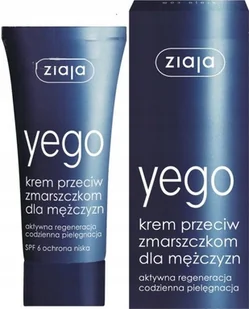 Ziaja YEGO Krem przeciw zmarszczkom dla mężczyzn SPF6 50 ml - Kosmetyki do pielęgnacji twarzy męskie - miniaturka - grafika 13