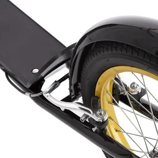 Nils Extreme WH200 BLACK/GOLD 20/16'' HULAJNOGA Z POMP. KOŁAMI 5907695535648 - Hulajnogi - miniaturka - grafika 7