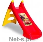 Smoby Zjeżdzalnia XS Auta 3 90 cm - Place zabaw - miniaturka - grafika 5