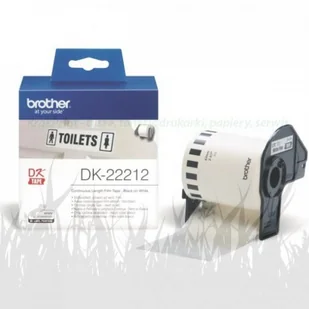 Brother Etykieta do QL 500/550/560/650/1050/1060N | 62mm x 15.24m | DK 22212 DK22212 - Taśmy do drukarek barwiące - miniaturka - grafika 5