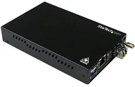 Konwertery sieciowe i transceivery - StarTech Startech ET91000SM10 na Gigabit Ethernet-adapter-konwerter multimediów Czarny ET91000SM10 - miniaturka - grafika 1