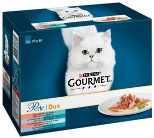 Purina Gourmet Perle Duet Rybny saszetki 12x85g DLA ZAMÓWIEŃ + 99zł GRATIS! - Mokra karma dla kotów - miniaturka - grafika 2