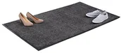 Wycieraczki - Relaxdays wycieraczka, szara, duża, cienka, różne wymiary, czarno-szara, czarny i szary, 90x150cm 10021902_759 - miniaturka - grafika 1