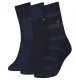 Skarpetki damskie - Tommy Hilfiger Skarpety 3 pary Women Sock 3P Navy 701210532 002 035 (TH316-a) - miniaturka - grafika 1