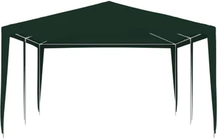 vidaXL Namiot imprezowy, 4x6 m, zielony, 90 g/m - Pawilony ogrodowe - miniaturka - grafika 4
