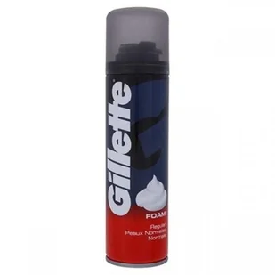 Gillette Shaving Foam Regular (M) pianka do golenia 200ml - Kosmetyki do golenia - miniaturka - grafika 2