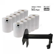 Etykiety do drukarek - Brother strefadrukarek.pl Zestaw etykiet DK-11241 10 sztuk + uchwyt 102mm x 152mm - zamiennik | OSZCZĘDZAJ DO 80% - ZADZWOŃ! 730811399 PROMOCJA! SET-10-BU-DK-11241 - miniaturka - grafika 1