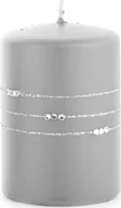 Świece - Art Pol Pol Pl Szary Świeca Kolia Mat Walec Mały 142868 - miniaturka - grafika 1