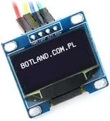 Podzespoły elektroniczne - OEM Wyświetlacz OLED biały graficzny 0,96'' 128x64px I2C GRL-14011 - miniaturka - grafika 1