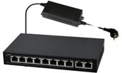Switche - PULSAR Switch PoE 10-portowy do 8 kamer S108-90W S108-90W - miniaturka - grafika 1