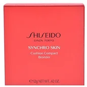 Bronzery i konturowanie twarzy - SHISEIDO Shiseido Synchro Skin Cushion Compact Bronzer 12 G 40082 - miniaturka - grafika 1