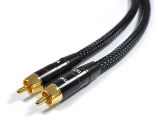 Melodika MD2RD05 Black Edition Kabel 2xRCA 2x RCA kierunkowy Purple Rain Black Edition 0,5m MELO-MD2RD05 - Kable - miniaturka - grafika 2