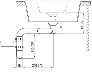 Deante Syfon do zlewozmywaków granitowych 2-komorowych space saver czarny ZXY_N973 - ZNALAZŁEŚ TANIEJ$502 ZADZWOŃ 726 713 313 ZXY_N973 - Syfony - miniaturka - grafika 4