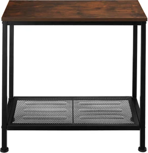 tectake Stolik boczny Filton - industrialny ciemny 404273 - Ławy i stoliki kawowe tectake Stolik boczny Filton - industrialny ciemny 404273 - Ławy i stoliki kawowe - miniaturka - grafika 2