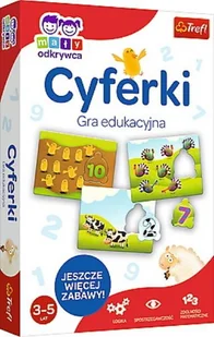 Trefl Cyferki - Mały Odkrywca - - Układanki dla dzieci - miniaturka - grafika 2