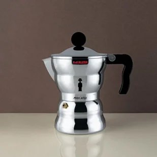 Alessi Ekspres przelewowy MOKA Kawiarka Do Espresso Mała AAM33/1 - Zaparzacze i kawiarki - miniaturka - grafika 3