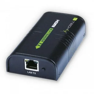 Techly Extender / odbiornik HDMI Techly po skrętce Cat. 5e/6/6a/7 do 120m, over IP, czarny IDATA EXTIP-373R 306011 - Inne akcesoria audio-wideo - miniaturka - grafika 12
