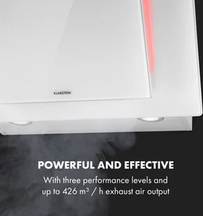 Klarstein TK15CH-Eleonora-60WH - Okapy kuchenne - miniaturka - grafika 5