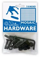Deski snowboardowe - MOSAIC śrubki montażowe MOSAIC MOUNTING BOLTS ALLEN Black - miniaturka - grafika 1