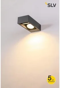 Spotline SLV ESKINA FRAME WL zewnętrzna oprawa ścienna LED podwójna kolor antracytowy przełącznik CCT 3000/4000 K 1004748 - Lampy ogrodowe - miniaturka - grafika 7