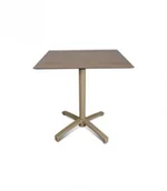 Stoły - Resol Stół Drop 70x70 Sand-Natural Oak 4606 - miniaturka - grafika 1