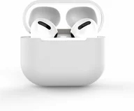 Akcesoria do słuchawek - Hurtel Etui do AirPods 2 / AirPods 1 silikonowy miękki pokrowiec na słuchawki biały (case C) - miniaturka - grafika 1